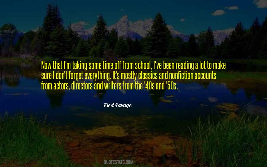 Fred Savage Quotes #1370706