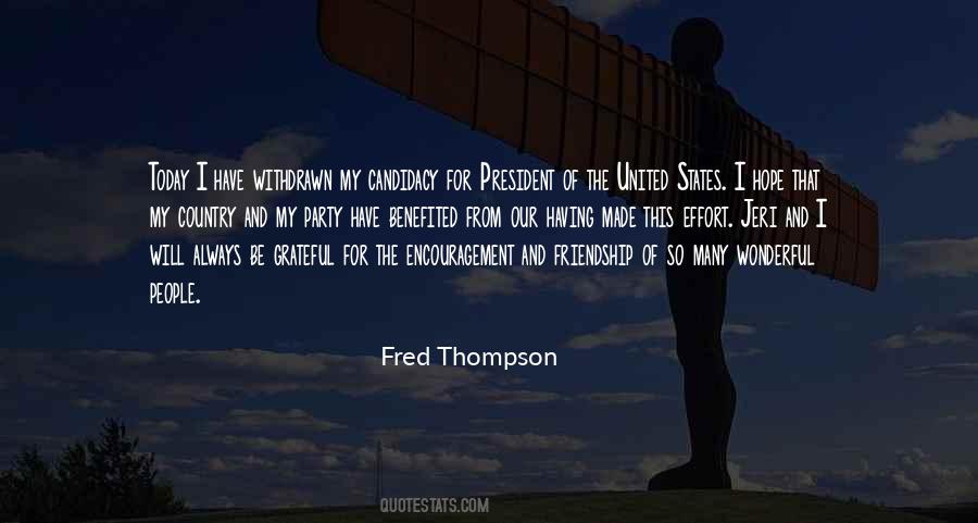 Fred Thompson Quotes #1336748