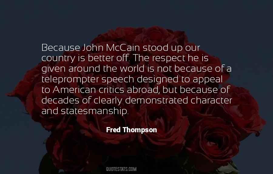 Fred Thompson Quotes #1449576