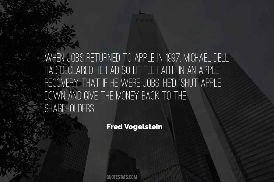 Fred Vogelstein Quotes #313058 Fred Vogelstein Quotes #313058