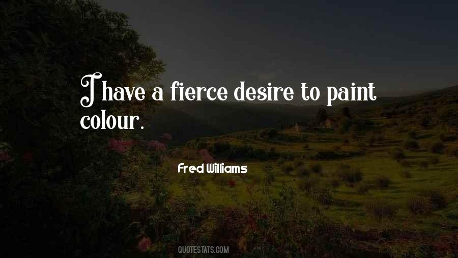 Fred Williams Quotes #649741