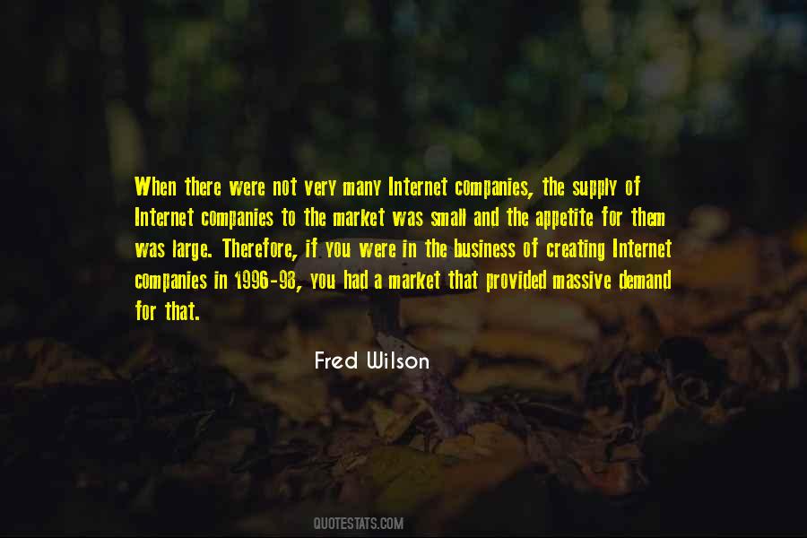 Fred Wilson Quotes #1327796