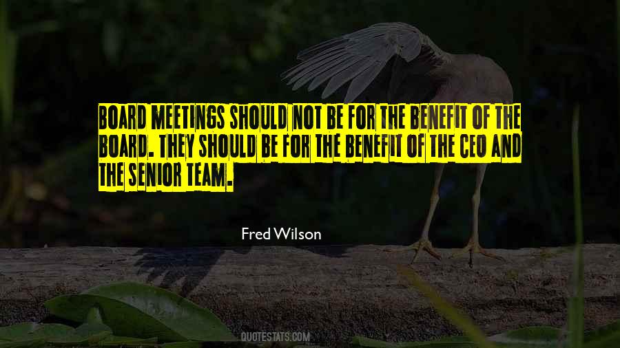 Fred Wilson Quotes #1426072