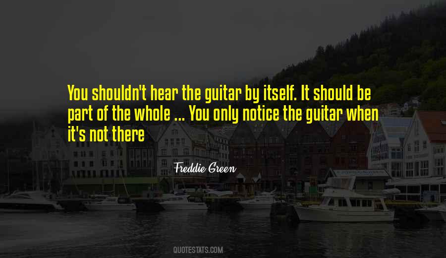 Freddie Green Quotes #1042719