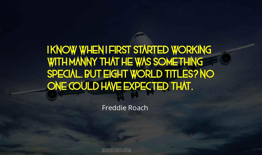 Freddie Roach Quotes #909084 Freddie Roach Quotes #909084