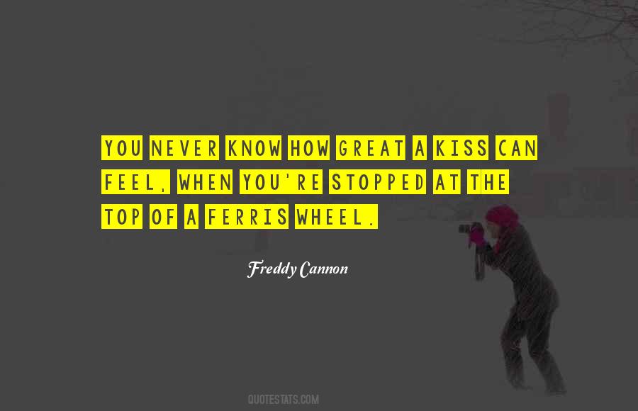 Freddy Cannon Quotes #766421