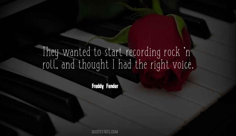 Freddy Fender Quotes #77781