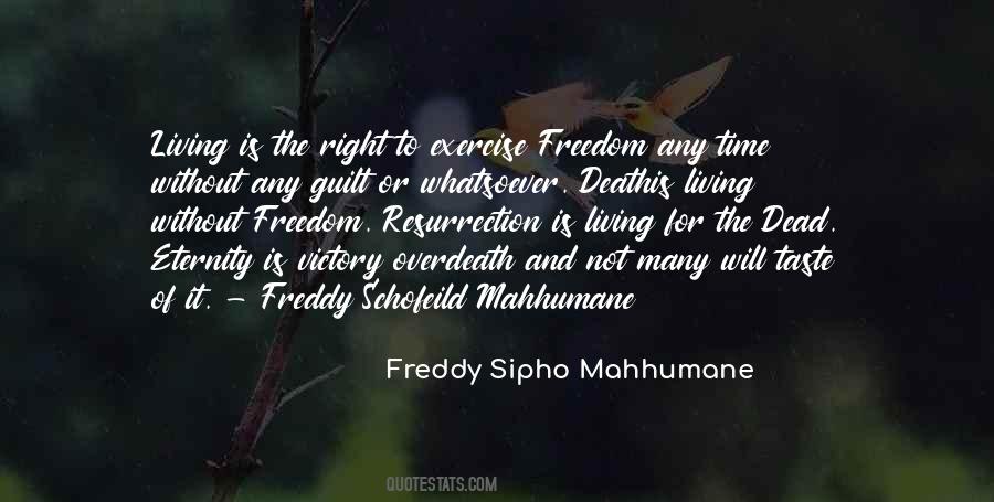 Freddy Sipho Mahhumane Quotes #1841314 Freddy Sipho Mahhumane Quotes #1841314