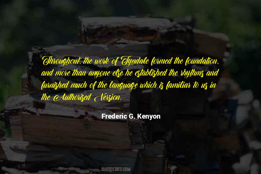 Frederic G. Kenyon Quotes #724345