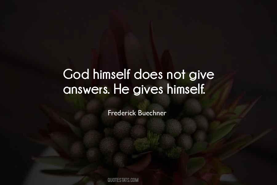 Frederick Buechner Quotes #401288