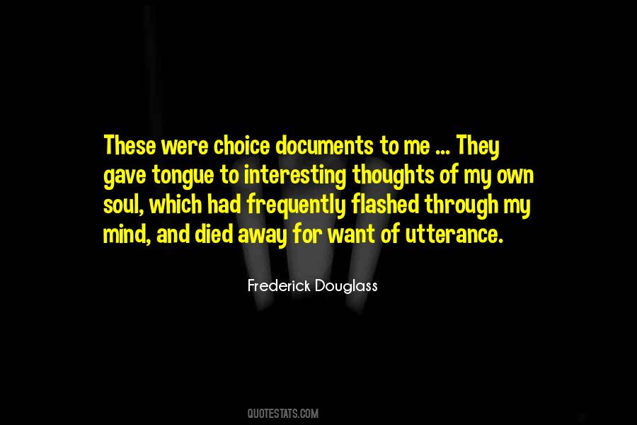 Frederick Douglass Quotes #125436