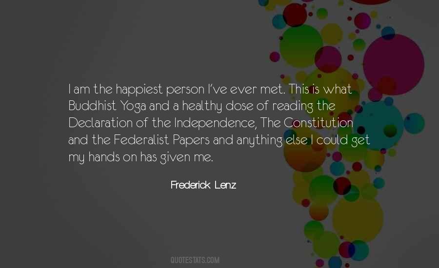 Frederick Lenz Quotes #1062615