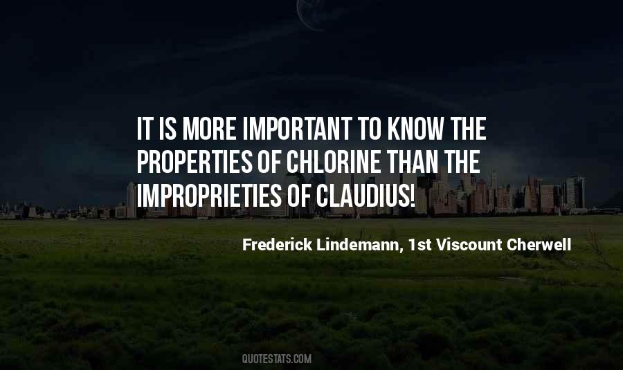 Frederick Lindemann, 1st Viscount Cherwell Quotes #1136202