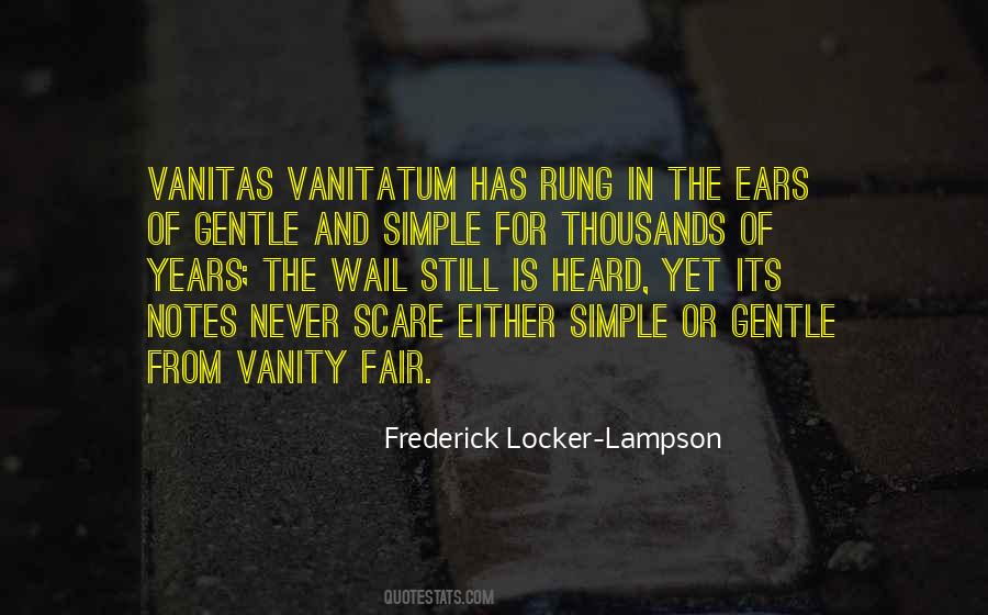 Frederick Locker-Lampson Quotes #965428