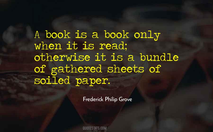 Frederick Philip Grove Quotes #126237