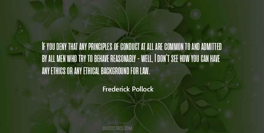 Frederick Pollock Quotes #1084047