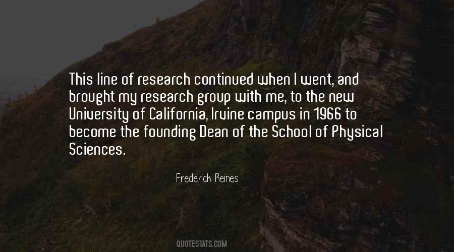 Frederick Reines Quotes #1756196