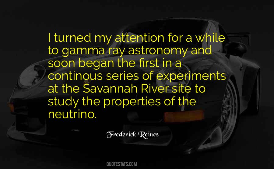 Frederick Reines Quotes #243411