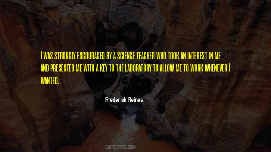 Frederick Reines Quotes #904275