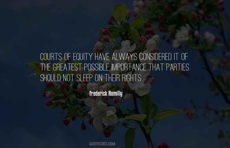Frederick Romilly Quotes #253030