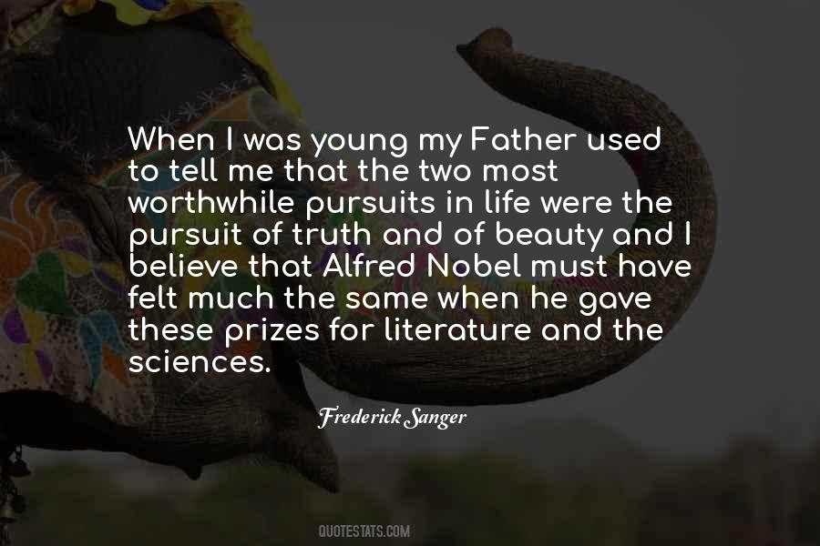 Frederick Sanger Quotes #1488630