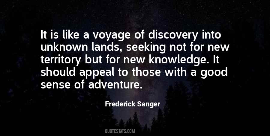 Frederick Sanger Quotes #987880