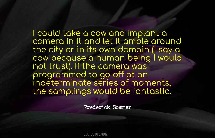Frederick Sommer Quotes #119901
