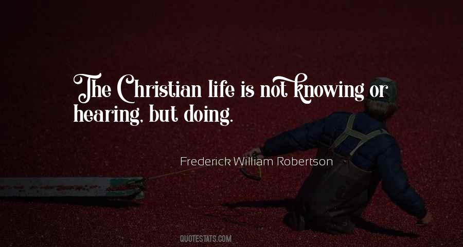 Frederick William Robertson Quotes #1109096