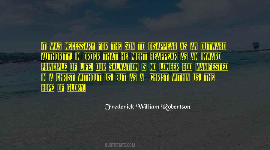 Frederick William Robertson Quotes #1471373