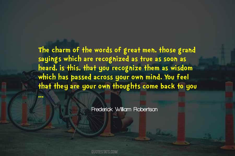 Frederick William Robertson Quotes #256769