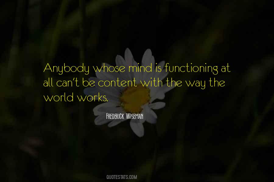 Frederick Wiseman Quotes #1512138