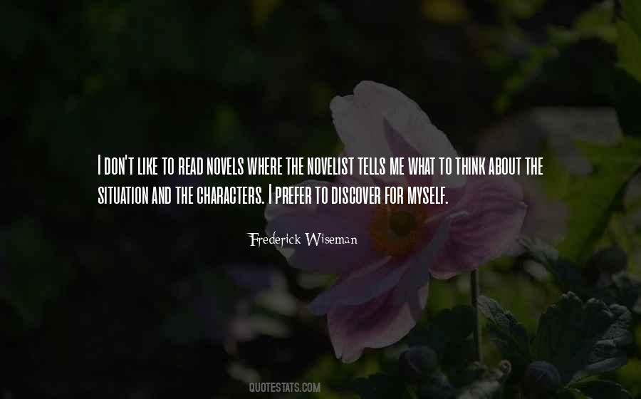 Frederick Wiseman Quotes #771147
