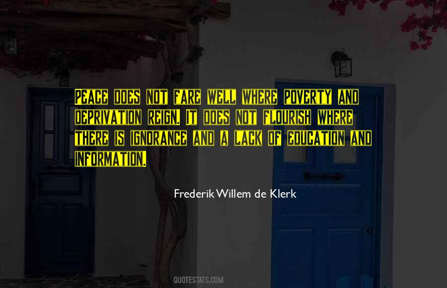 Frederik Willem De Klerk Quotes #356850