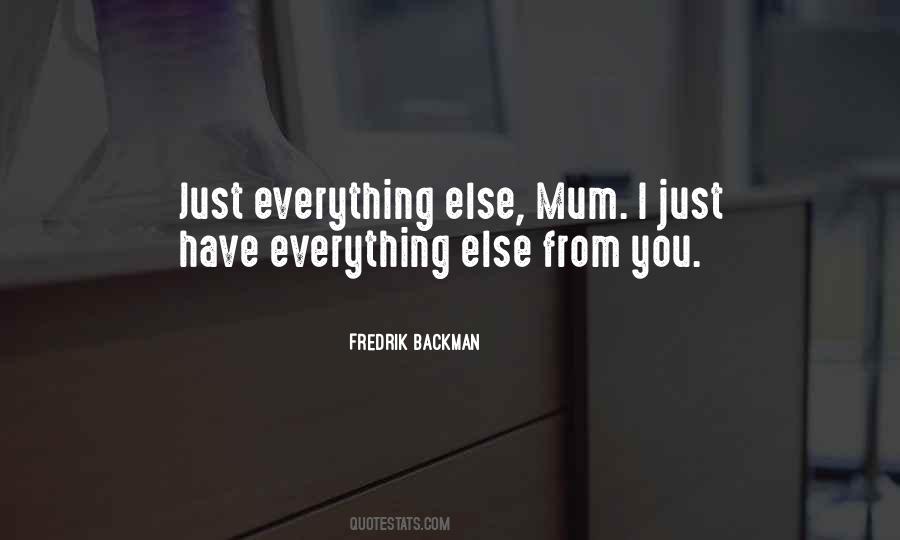 Fredrik Backman Quotes #1019934