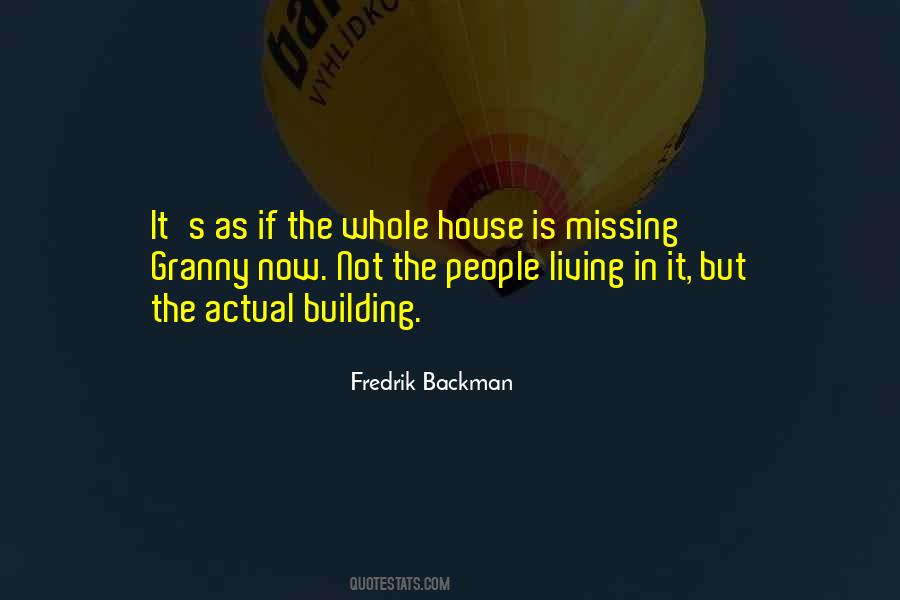 Fredrik Backman Quotes #1500403