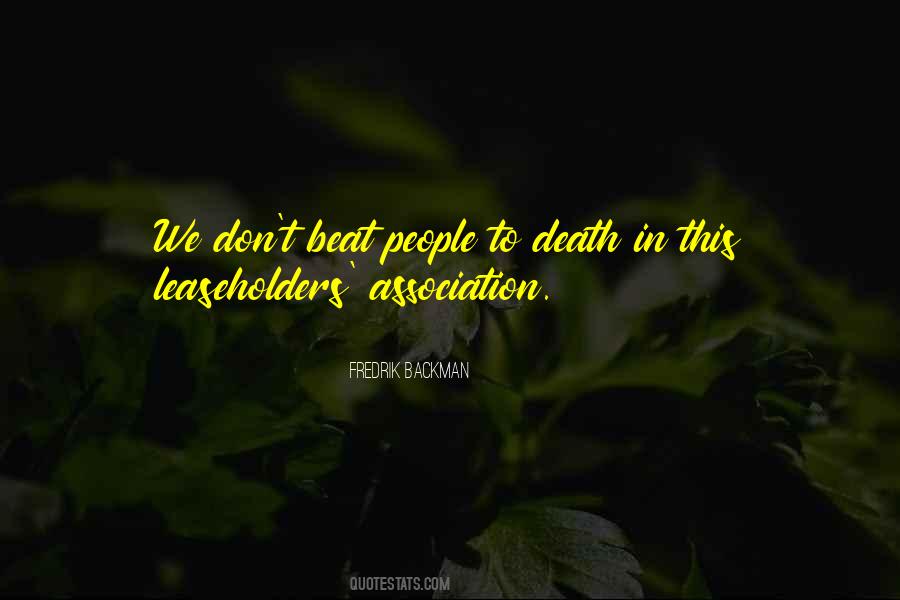 Fredrik Backman Quotes #1547629