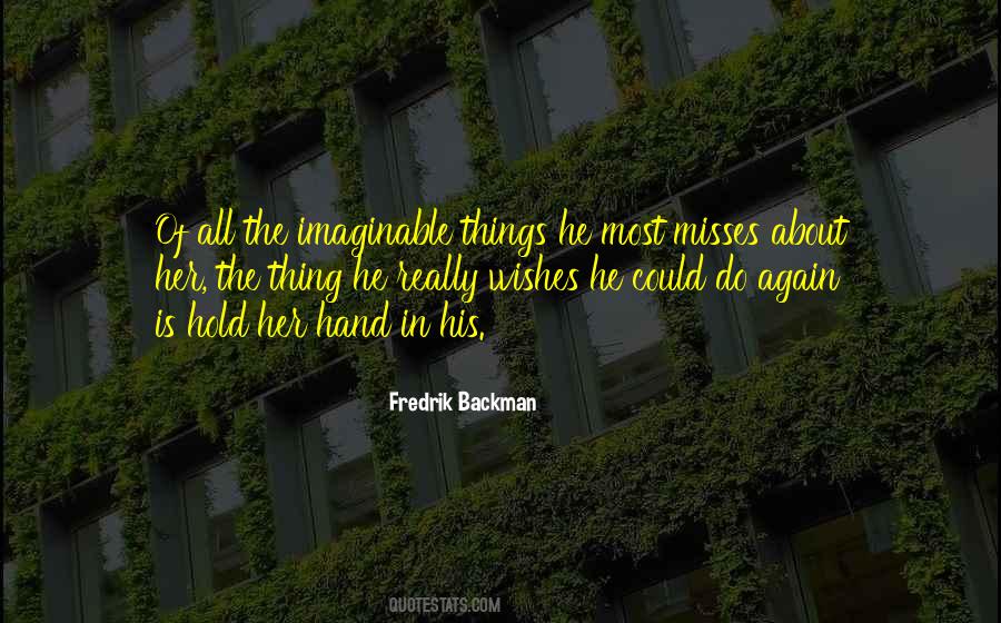Fredrik Backman Quotes #503703