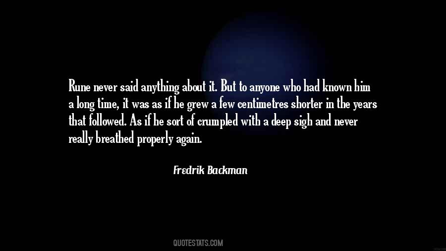 Fredrik Backman Quotes #761200