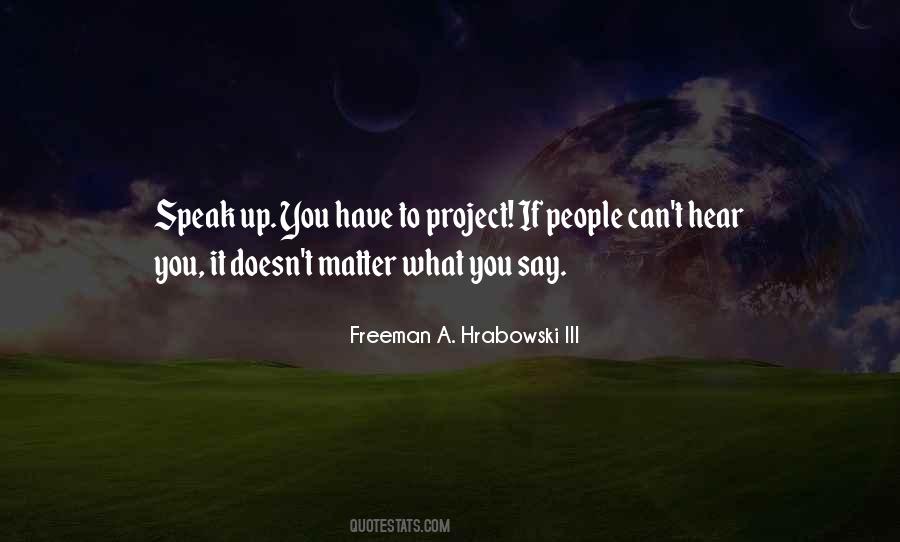 Freeman A. Hrabowski III Quotes #1165210