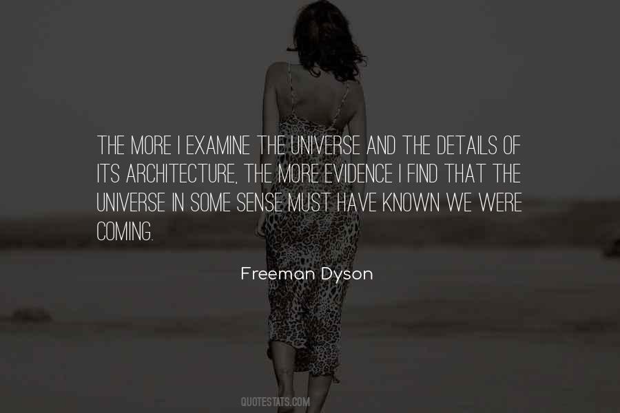 Freeman Dyson Quotes #101475