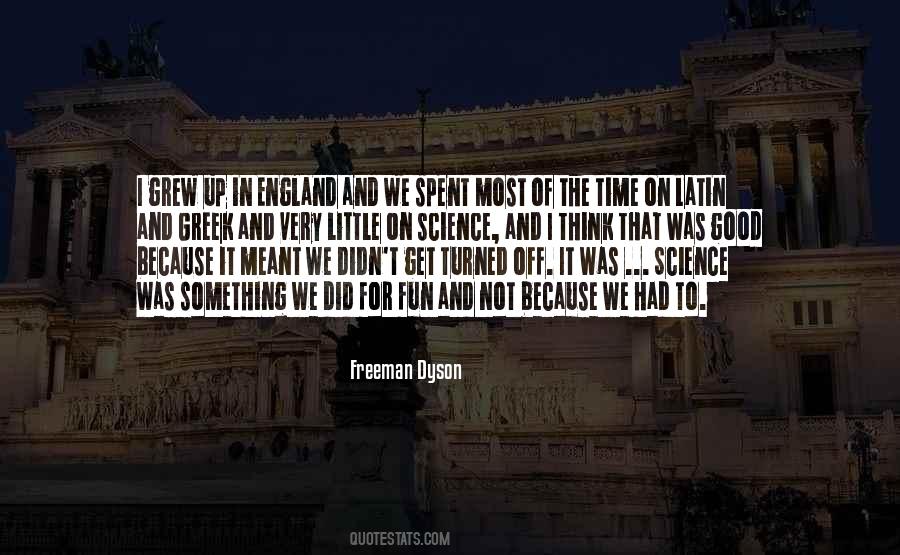 Freeman Dyson Quotes #102051