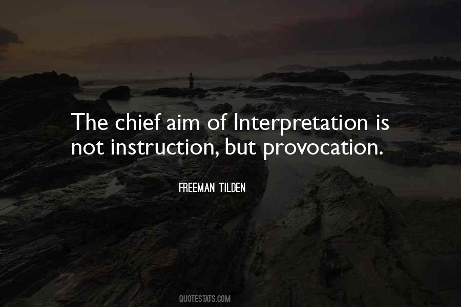 Freeman Tilden Quotes #301817