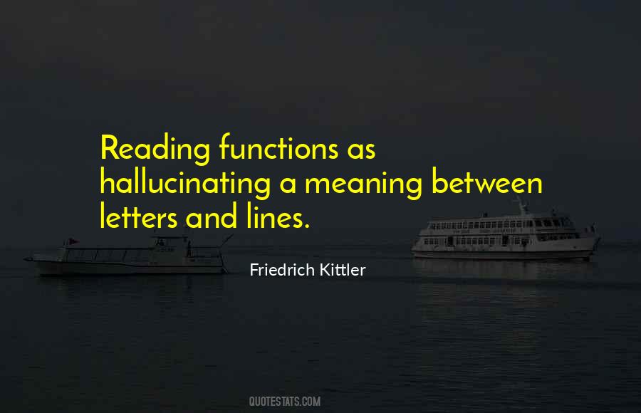 Friedrich Kittler Quotes #1664489