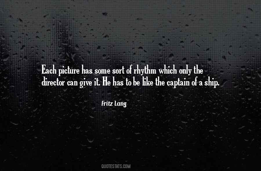 Fritz Lang Quotes #506065