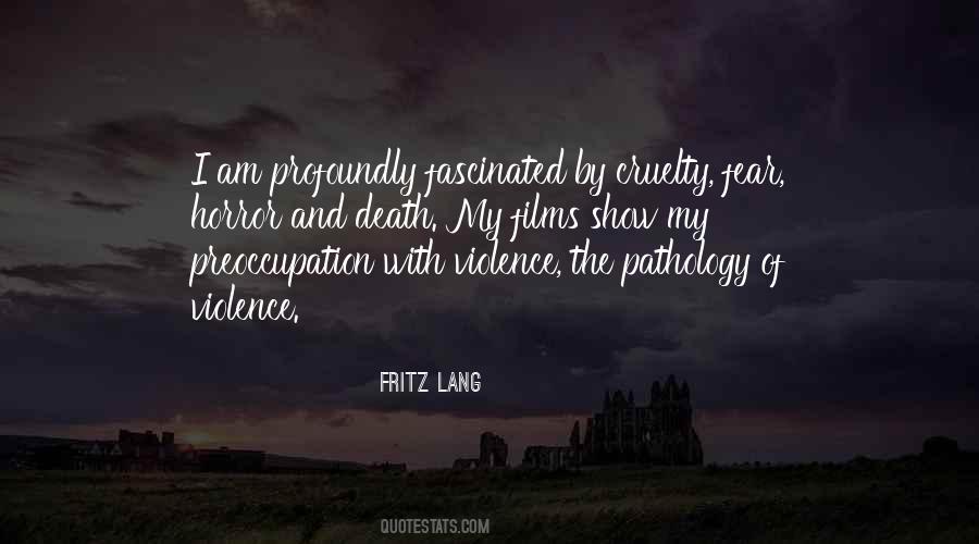Fritz Lang Quotes #573679
