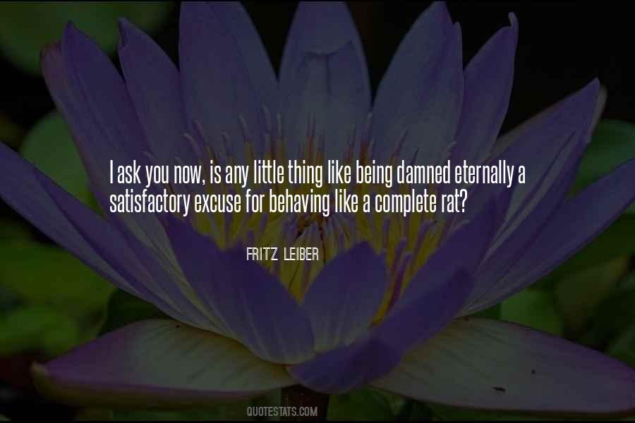 Fritz Leiber Quotes #100162