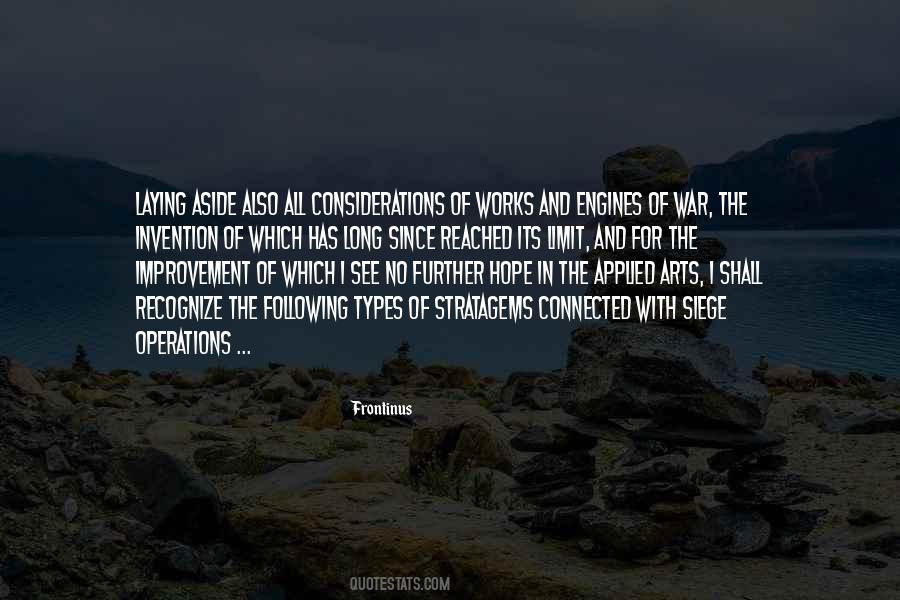 Frontinus Quotes #1147256