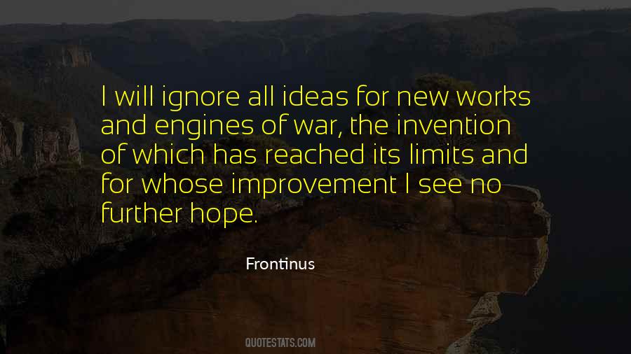 Frontinus Quotes #1750093