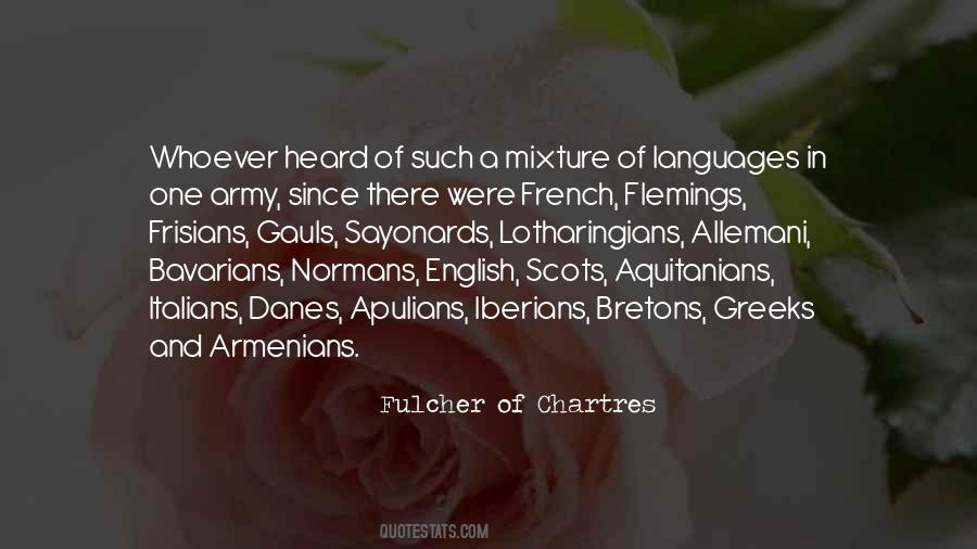 Fulcher Of Chartres Quotes #573401
