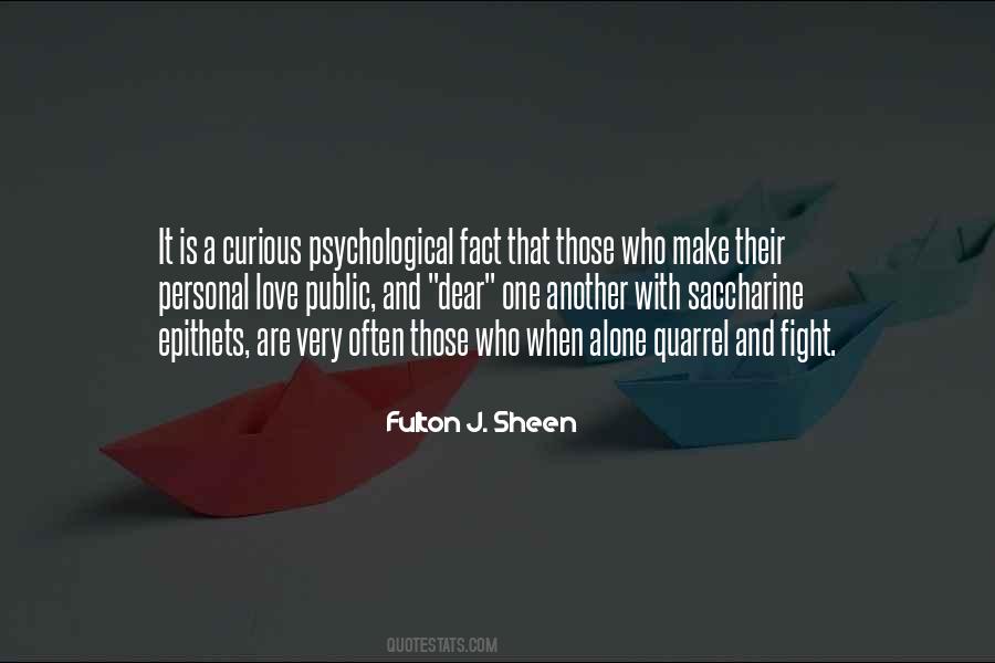 Fulton J. Sheen Quotes #424535